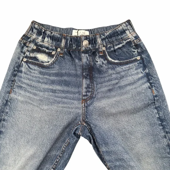 Rag & Bone Miramar Joggers Jean Print Sweatpants Small - Picture 4 of 8